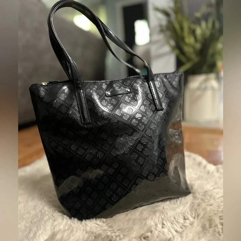 Kate Spade patent tote